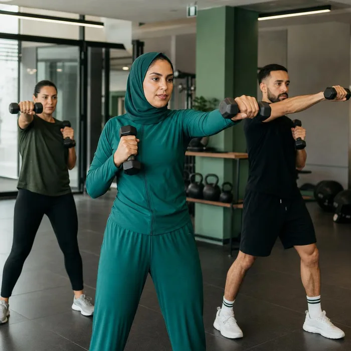 Séance d’entraînement collectif encadrée par un coach
